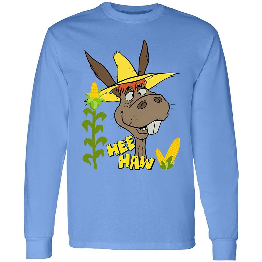 Long Sleeve T-Shirt - DE564HXM - Carolina Blue - 5