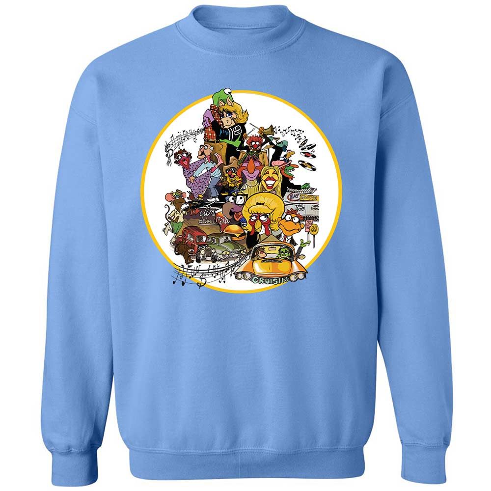 Muppet Graffiti - Carolina Blue - 5