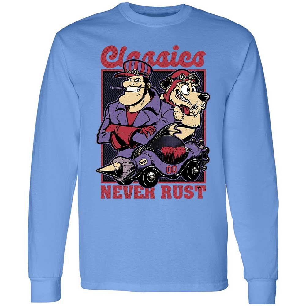 Long Sleeve T-Shirt - G85BX7B7 - Carolina Blue - 5