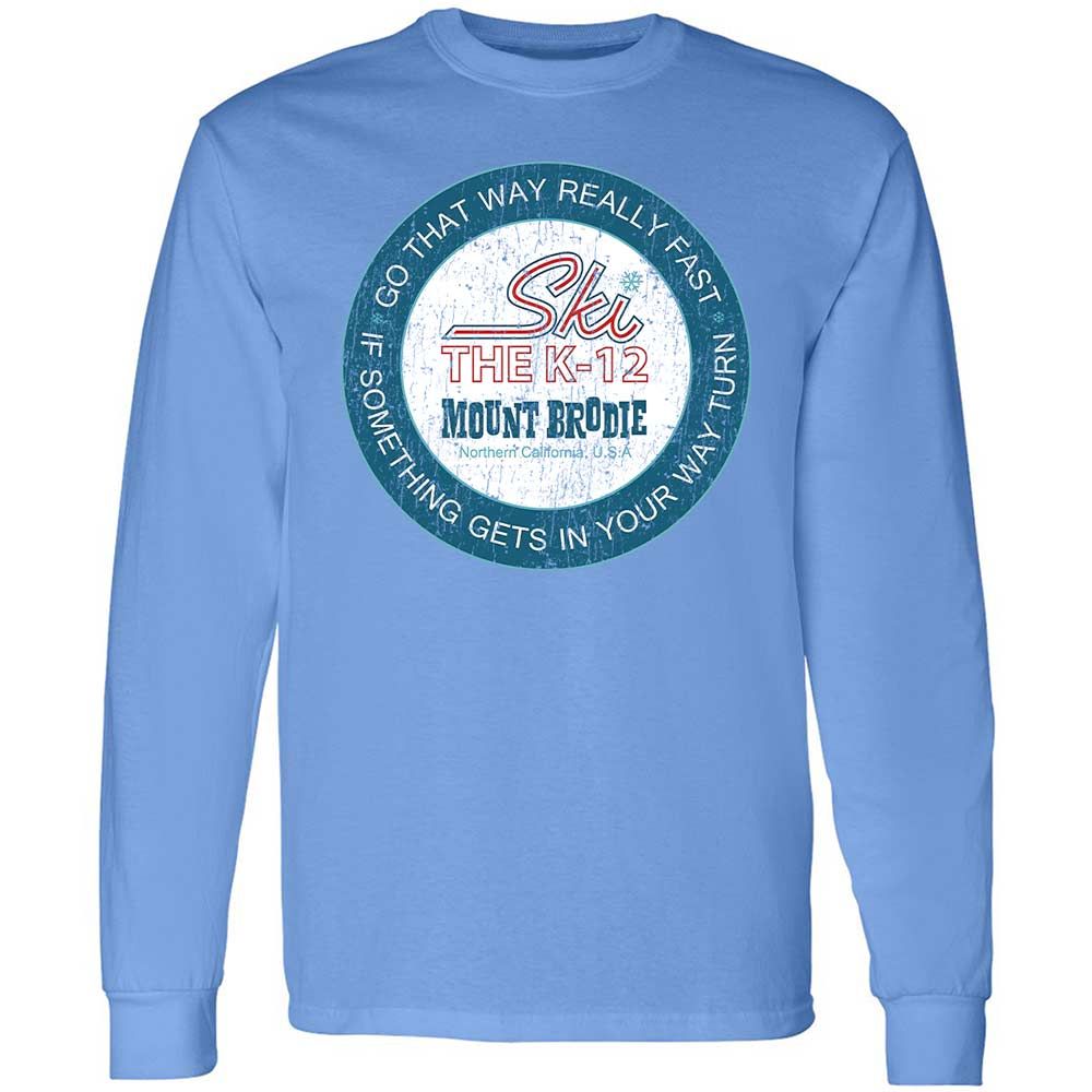 Long Sleeve T-Shirt - QPPRQ8AX - Carolina Blue - 5