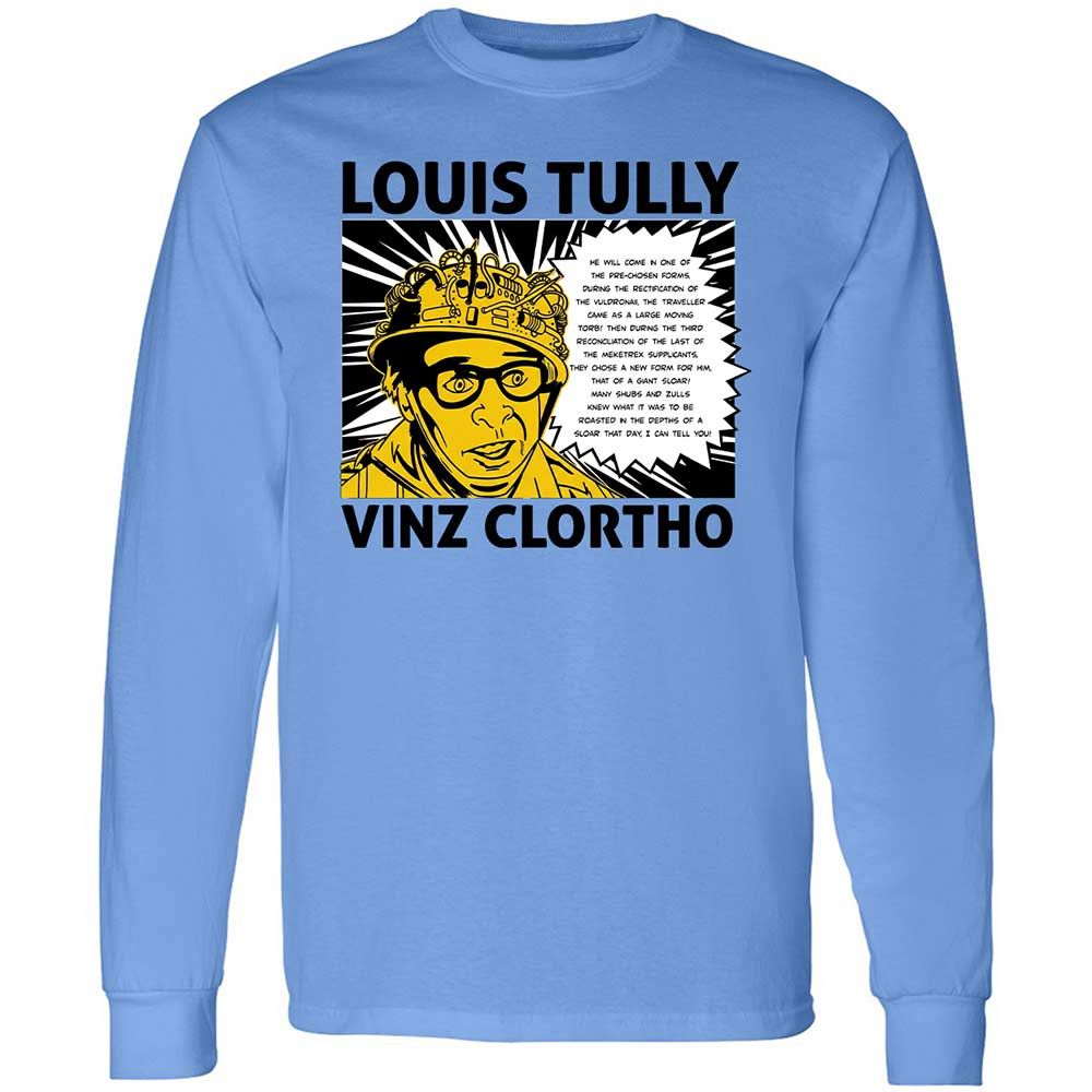 Long Sleeve T-Shirt - VQBVL2X6 - Carolina Blue - 5