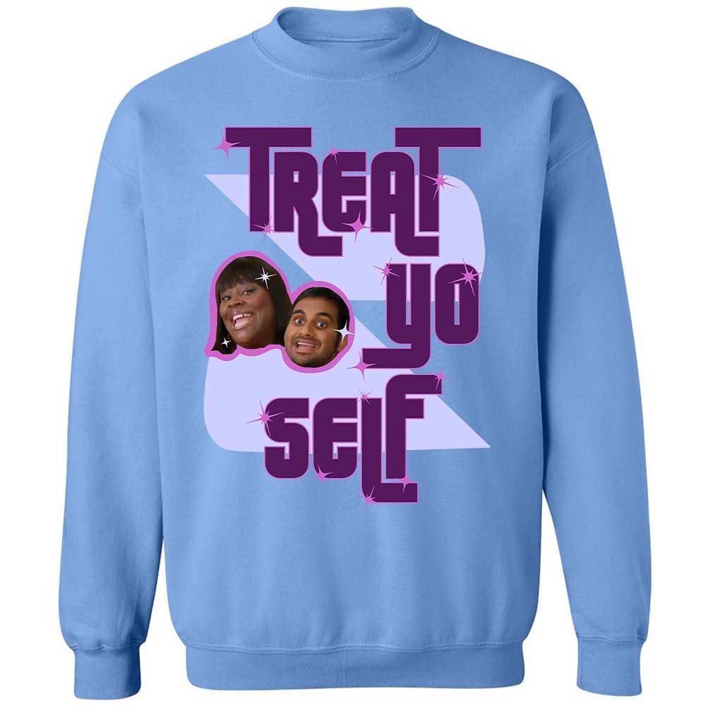 Treat Yo Self - Carolina Blue - 5