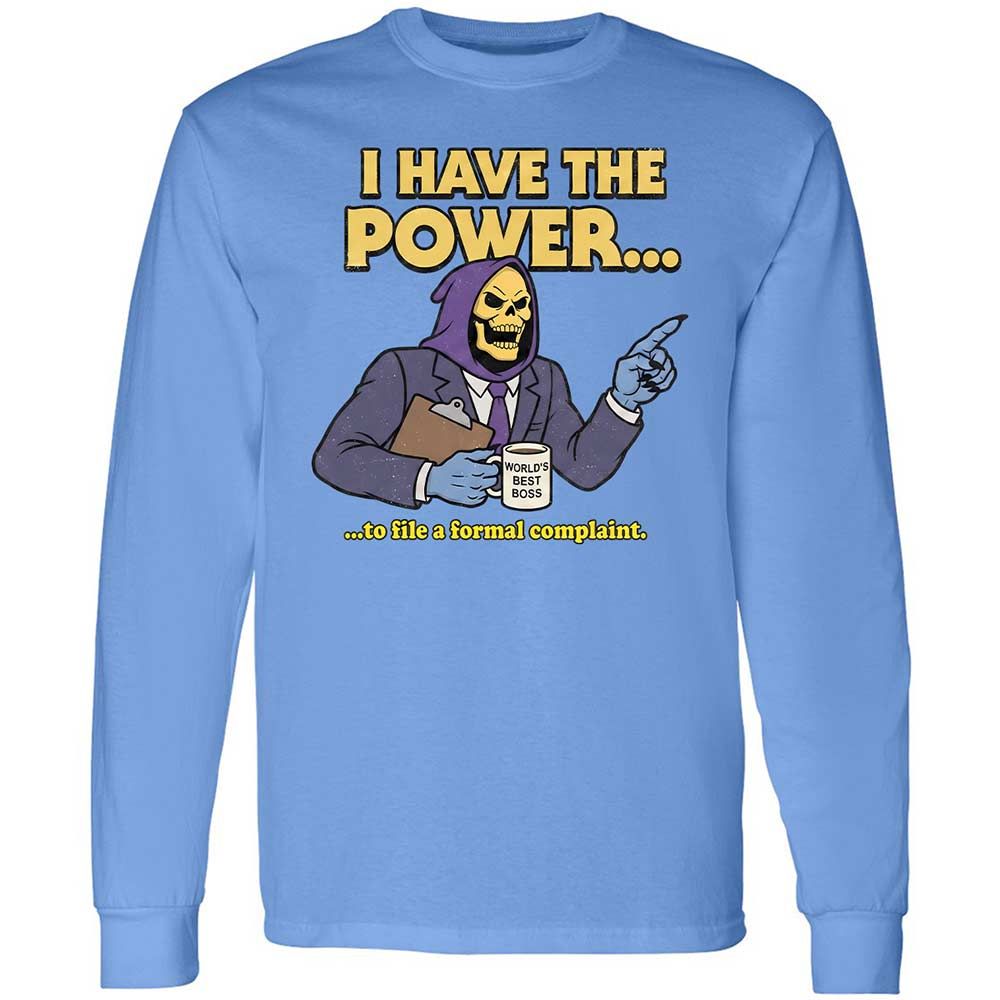 Long Sleeve T-Shirt - 5HAV4SR5 - Carolina Blue - 5