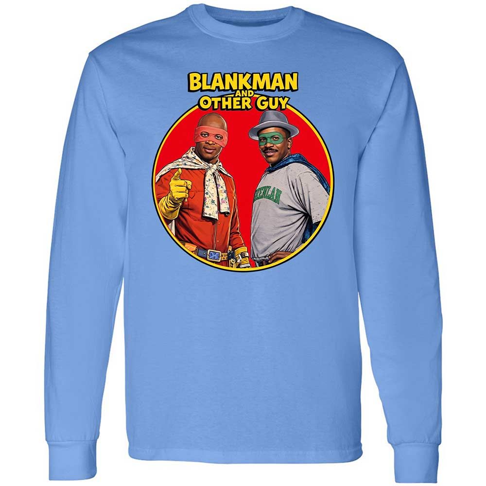 Long Sleeve T-Shirt - K66B8EDG - Carolina Blue - 5