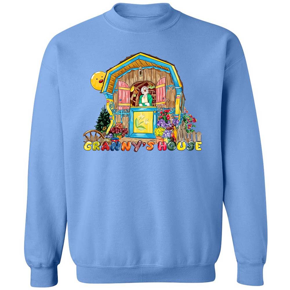 Granny Garbanzo Gardening Sunshine - Carolina Blue - 5