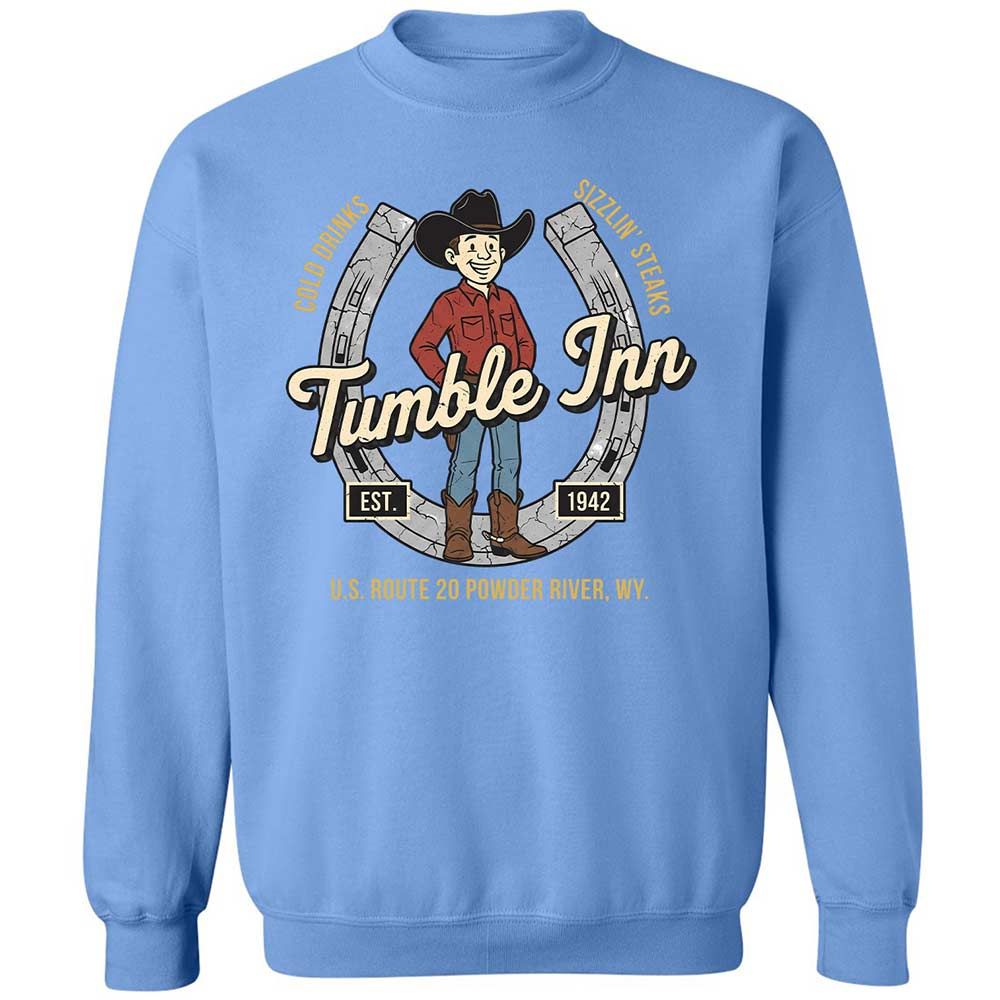 Classic Unisex Sweatshirt - QWSDA9ZM - Carolina Blue - 5