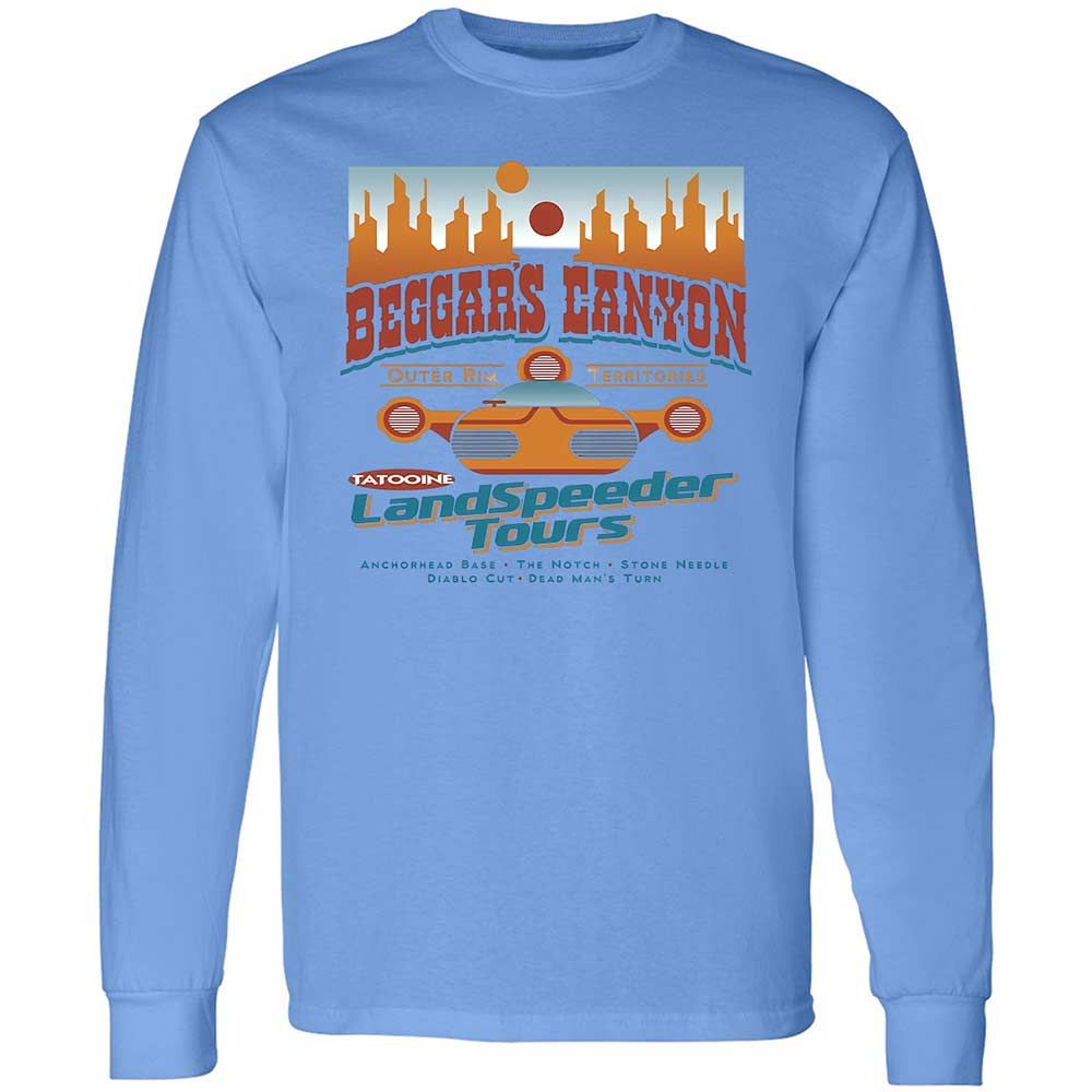 Long Sleeve T-Shirt - 696JJBX7 - Carolina Blue - 5