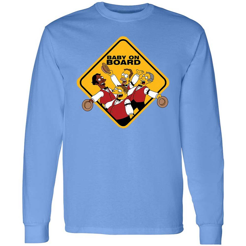 Baby on Board - Carolina Blue - 5