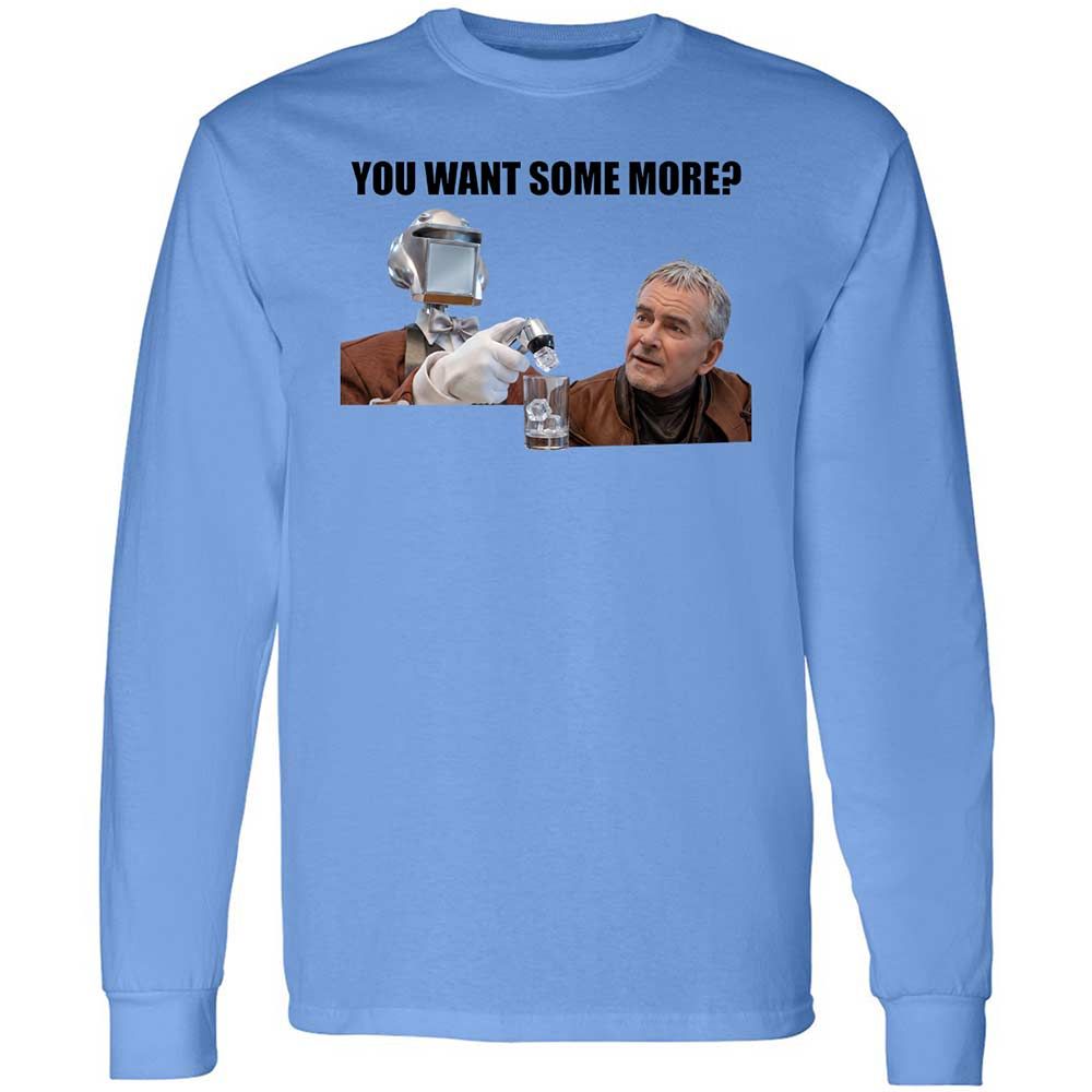 Long Sleeve T-Shirt - 6G77Q8WF - Carolina Blue - 5