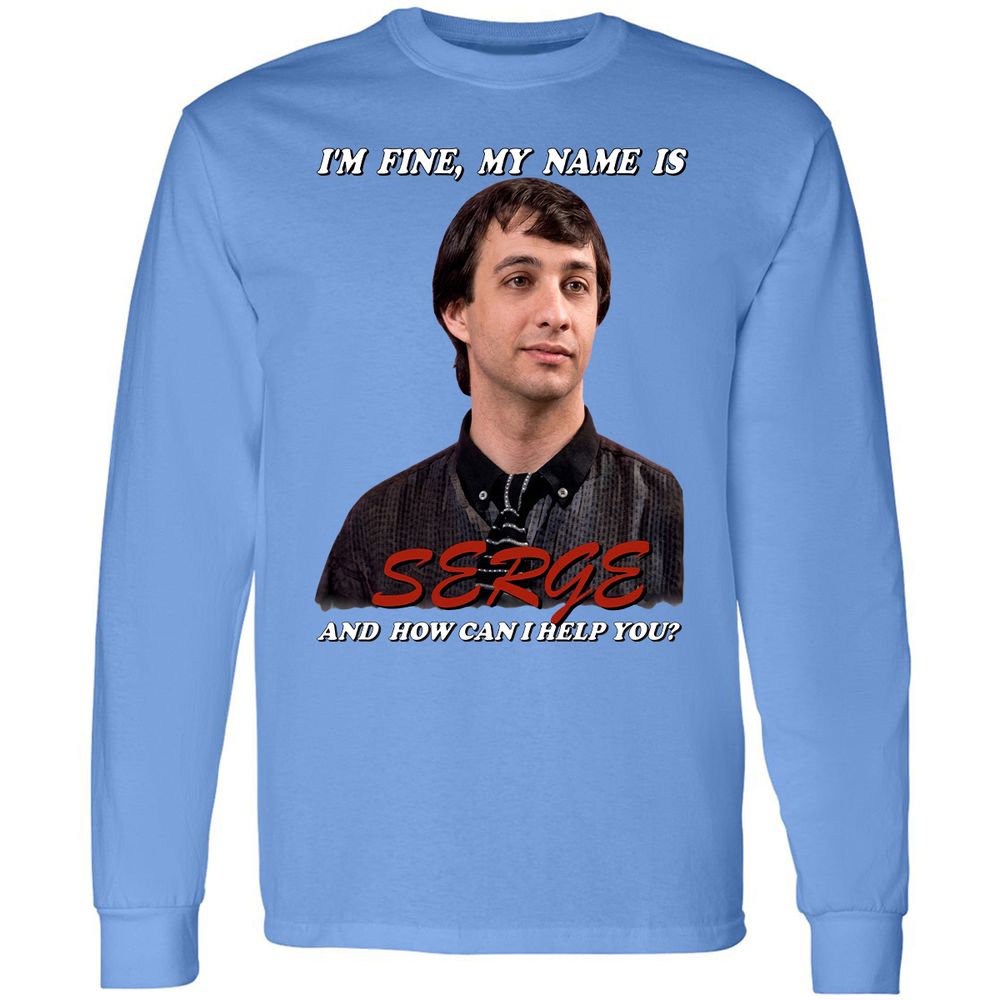 Long Sleeve T-Shirt - RL3NL6KP - Carolina Blue - 5