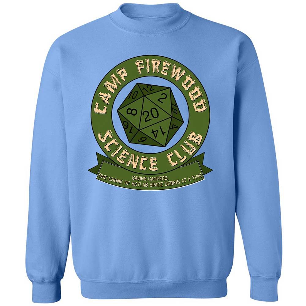 Camp Firewood Science Club - Carolina Blue - 5