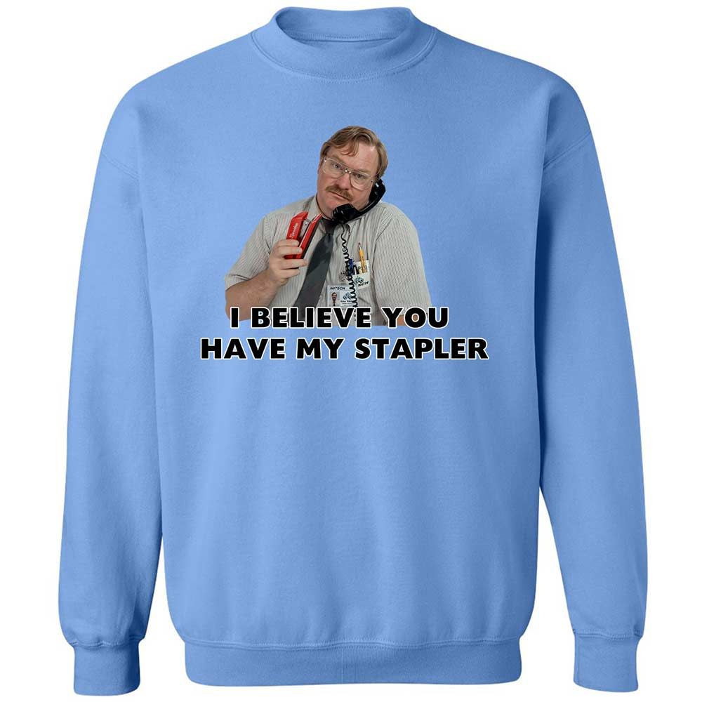 I believe you have my Stapler - Carolina Blue - 5