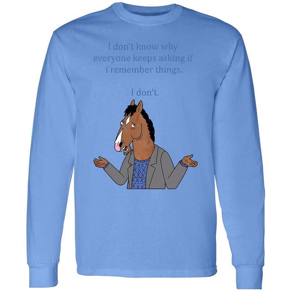 Long Sleeve T-Shirt - MCT7BL5B - Carolina Blue - 5