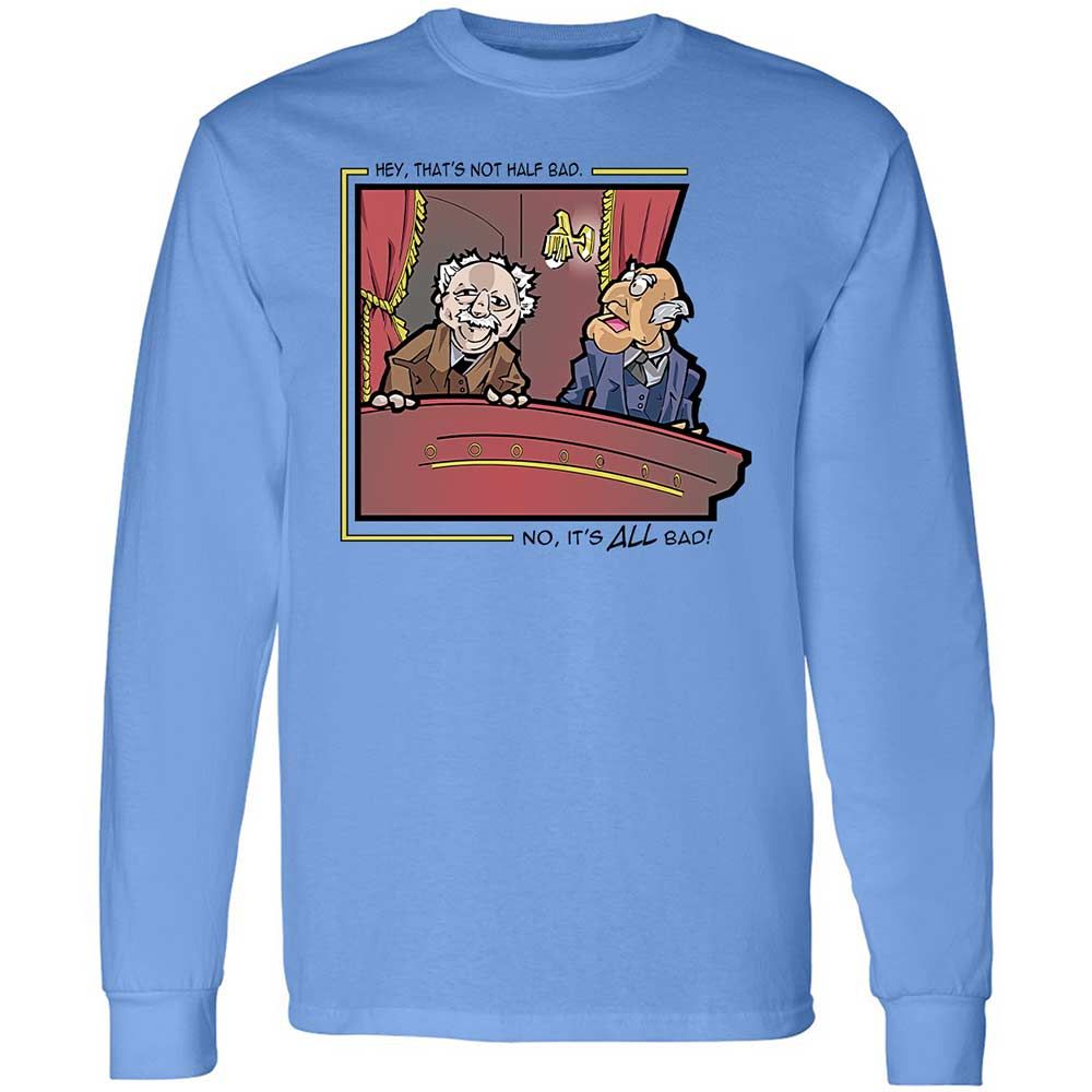 Long Sleeve T-Shirt - JZQKMMWV - Carolina Blue - 5