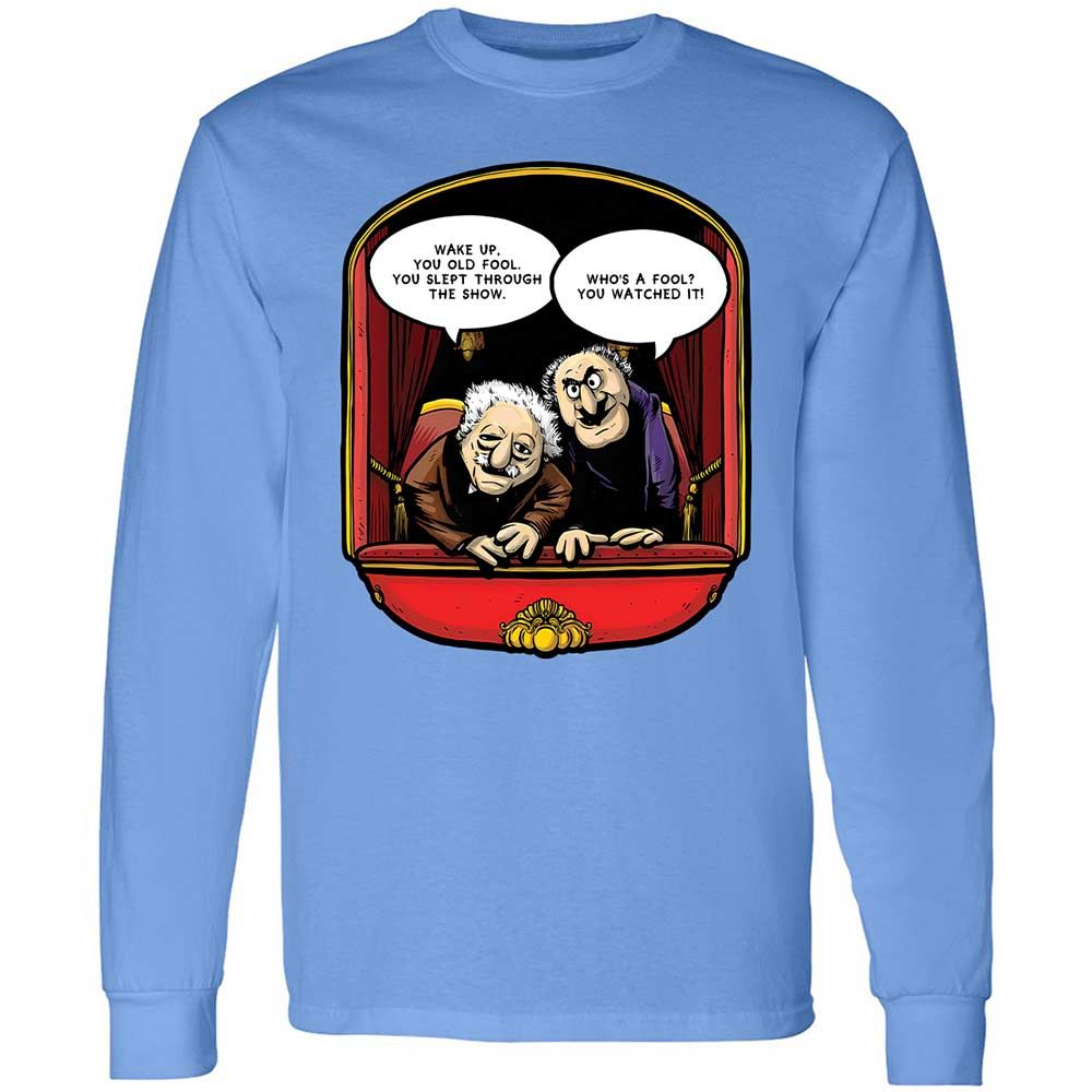 Statler and Waldorf (Wake Up) - Carolina Blue - 5