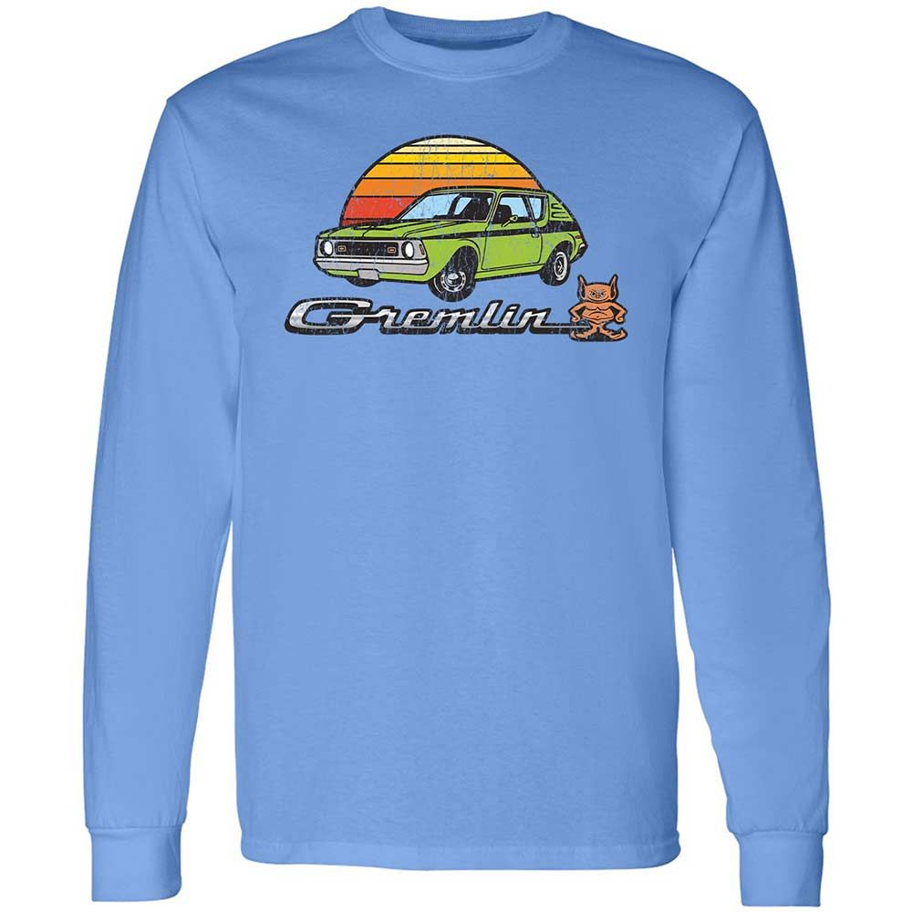 Long Sleeve T-Shirt - Q1XDH74G - Carolina Blue - 5