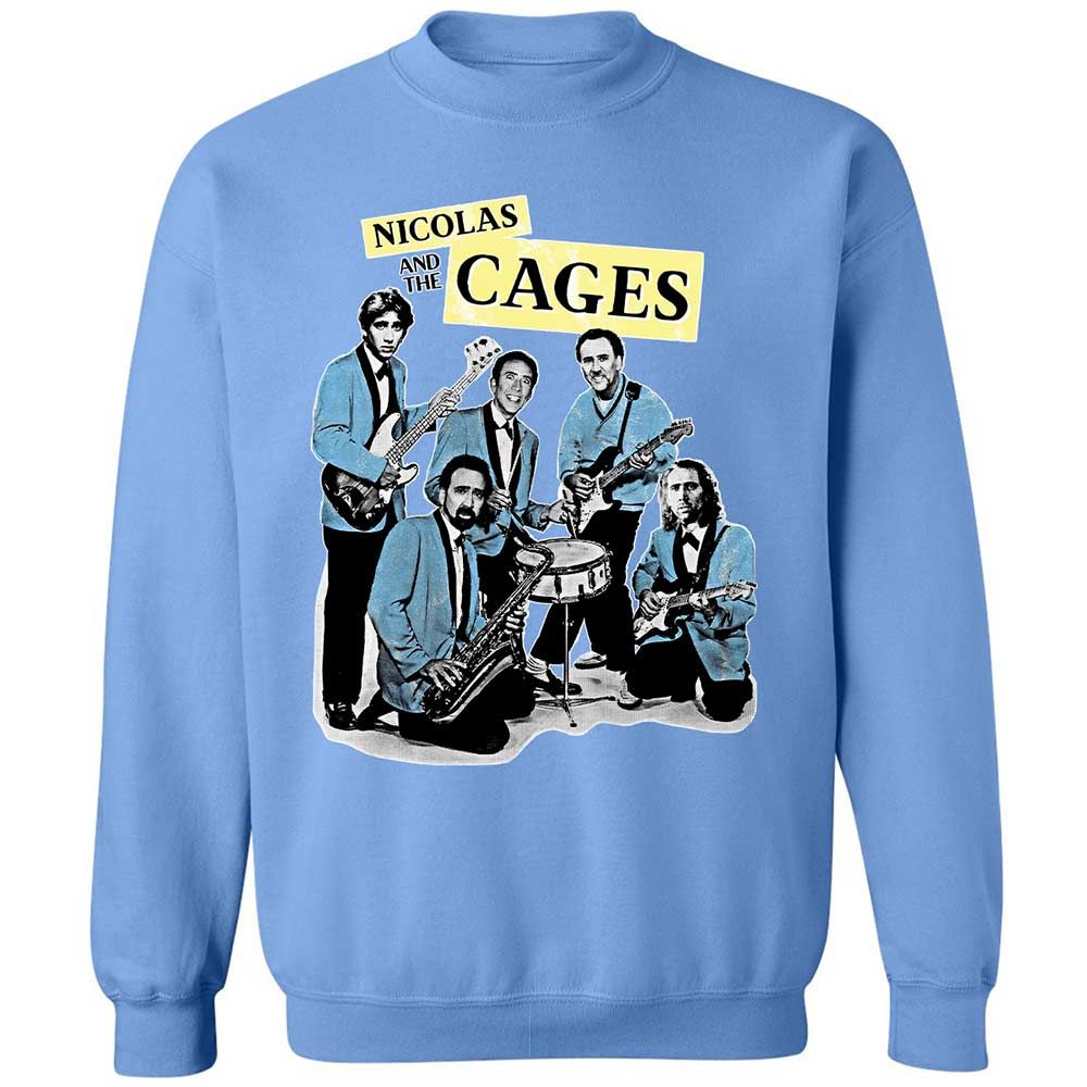 Nicolas and the Cages - Carolina Blue - 5