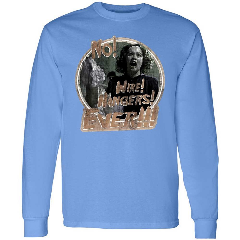 Long Sleeve T-Shirt - N4ZAQFG8 - Carolina Blue - 5