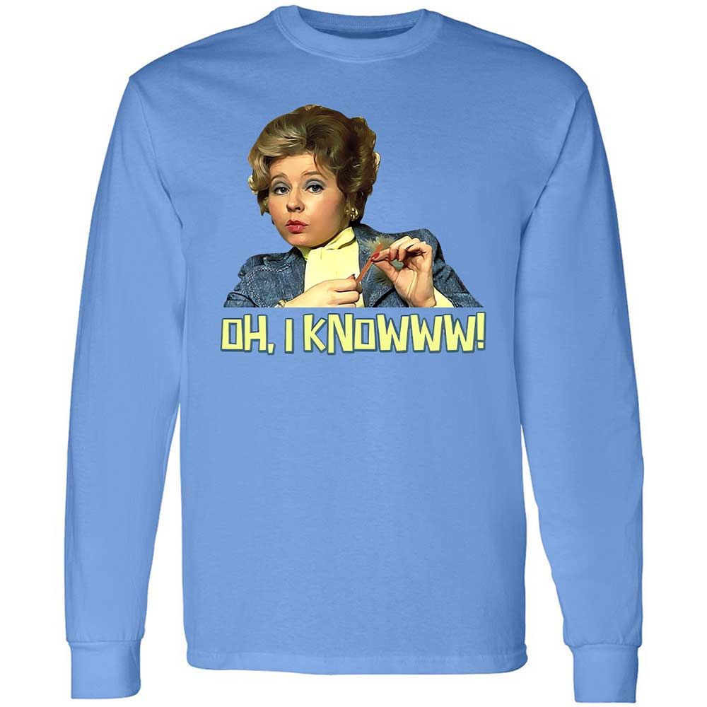 Long Sleeve T-Shirt - ZCATD2BH - Carolina Blue - 5