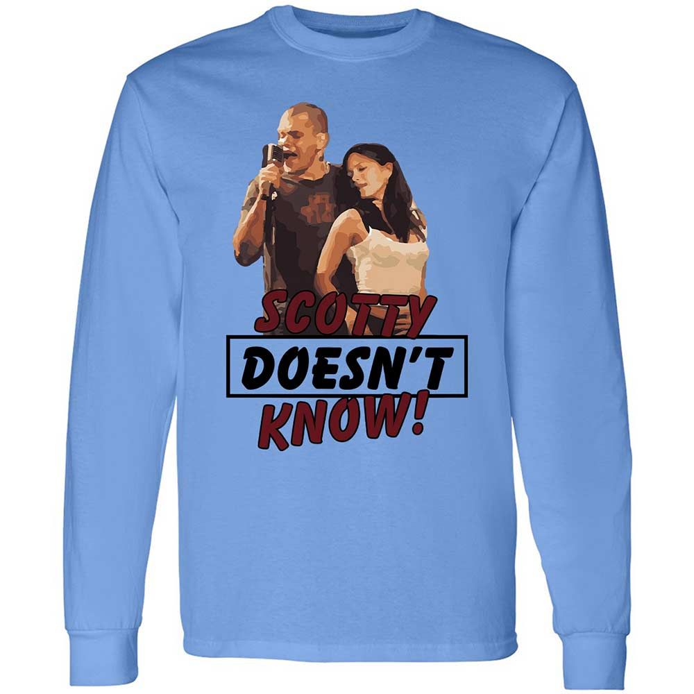 He Doesn't Know - Carolina Blue - 5