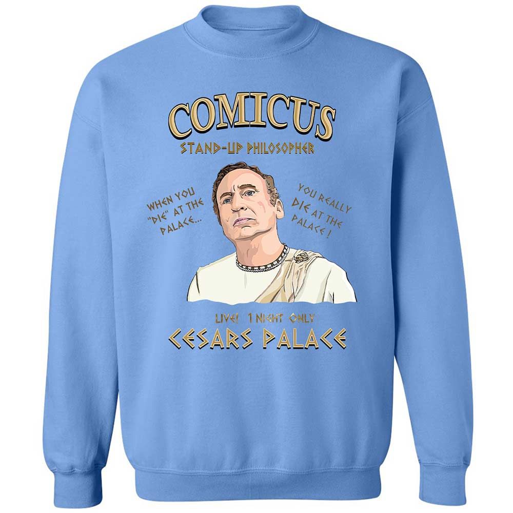 Comicus- Stand-up Philosopher - Carolina Blue - 5