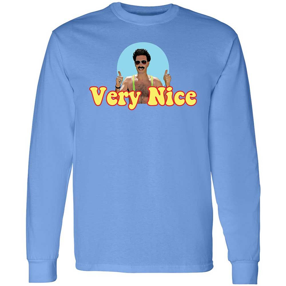 Long Sleeve T-Shirt - DF9FFCW2 - Carolina Blue - 5