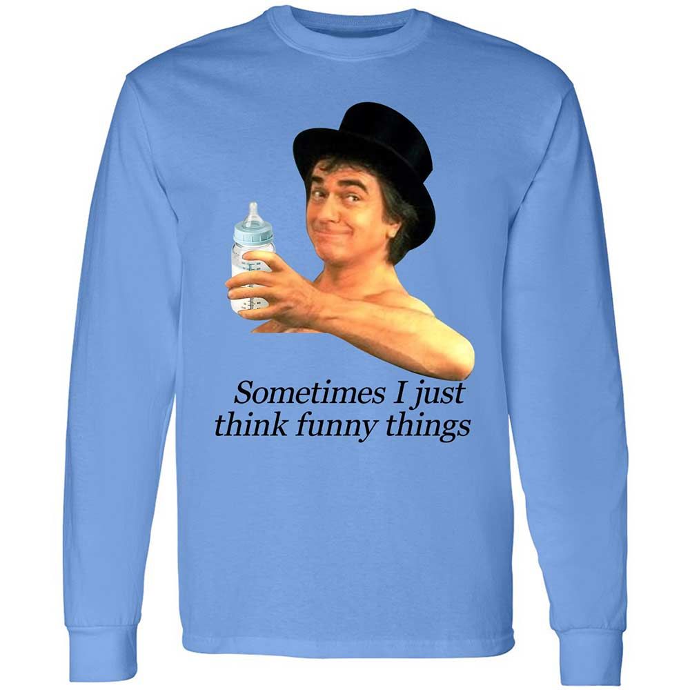 Sometimes I just think funny things - Carolina Blue - 5