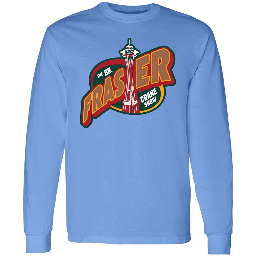 Long Sleeve T-Shirt - QPWD2G9K - Carolina Blue - 5