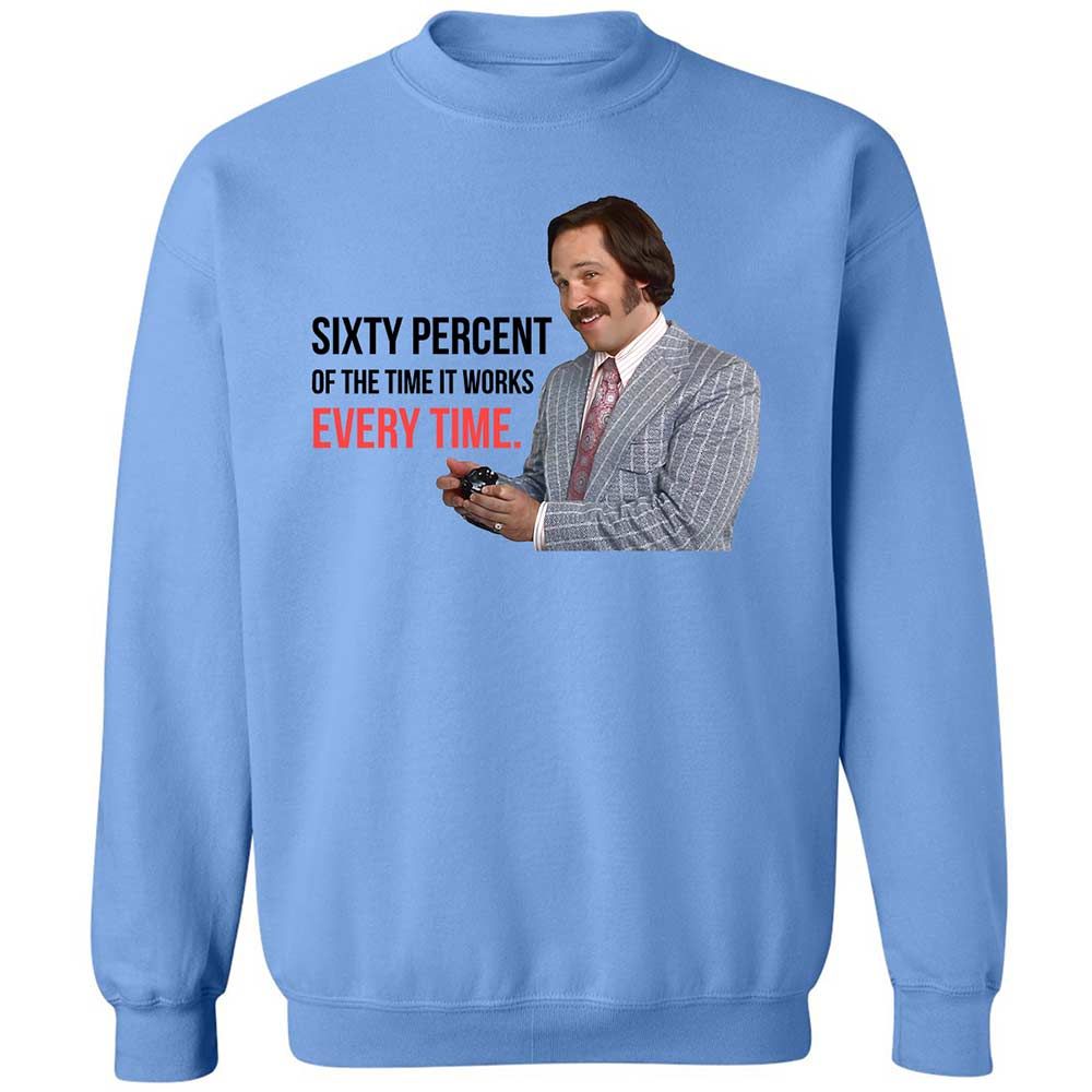 Classic Unisex Sweatshirt - ZRYXD4BE - Carolina Blue - 5