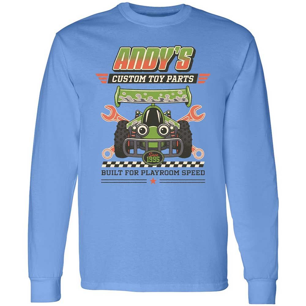 Long Sleeve T-Shirt - MVNLPJBH - Carolina Blue - 5