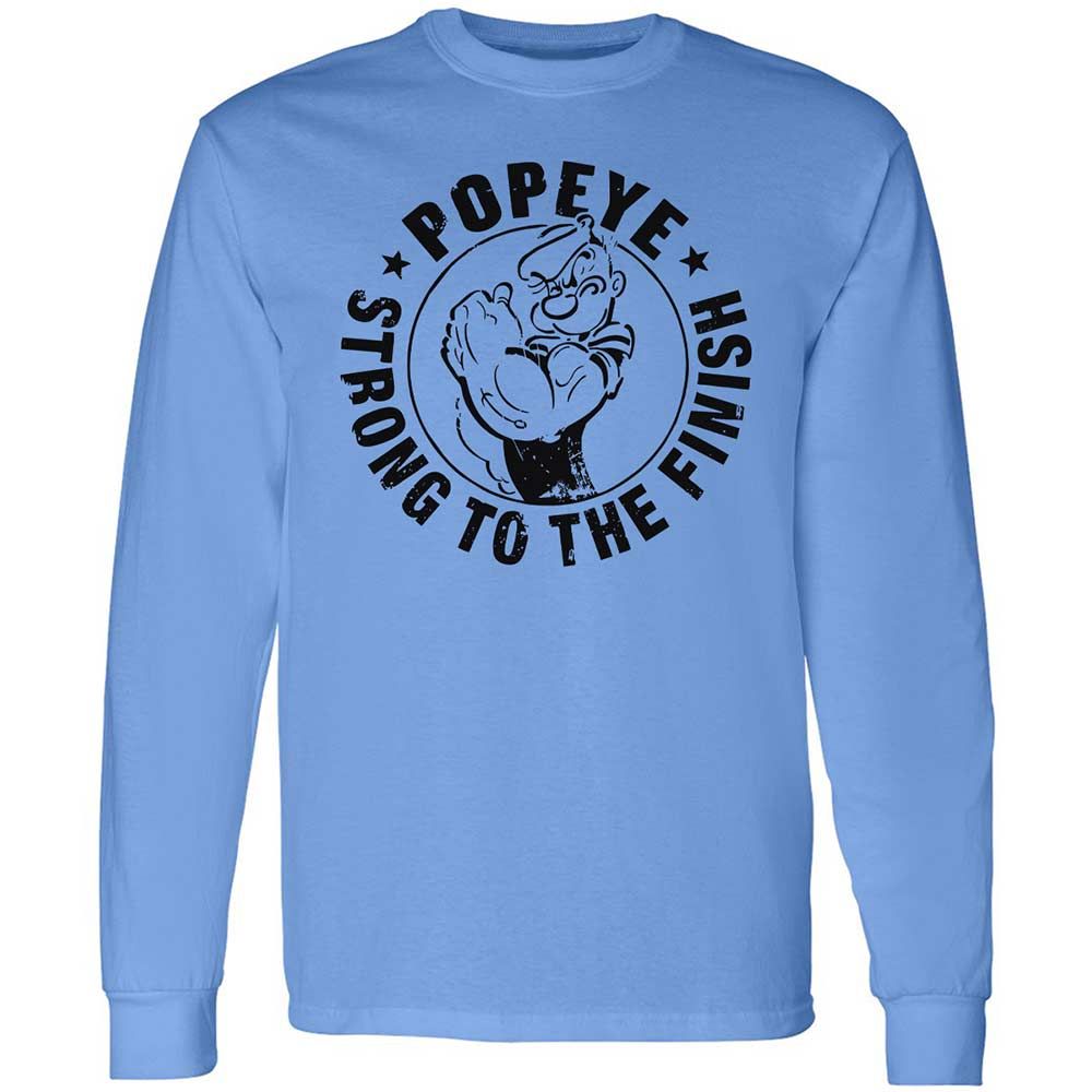 Long Sleeve T-Shirt - 53PCX4ZN - Carolina Blue - 5