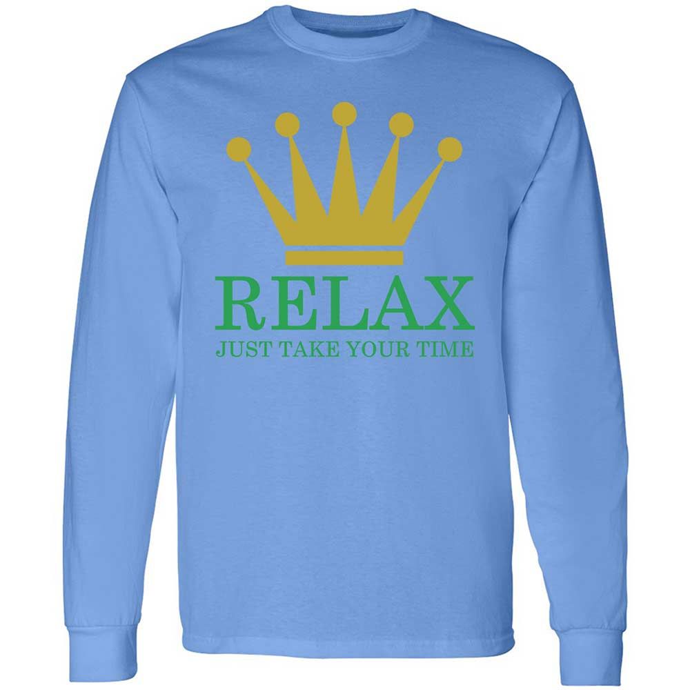 Relax Just Take Your Time - Carolina Blue - 5