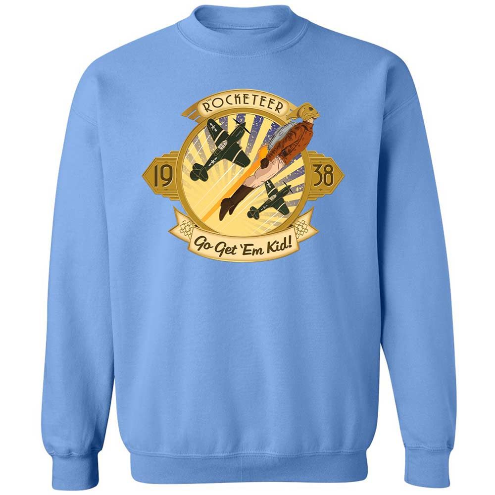 Go Get 'Em Kid - Carolina Blue - 5