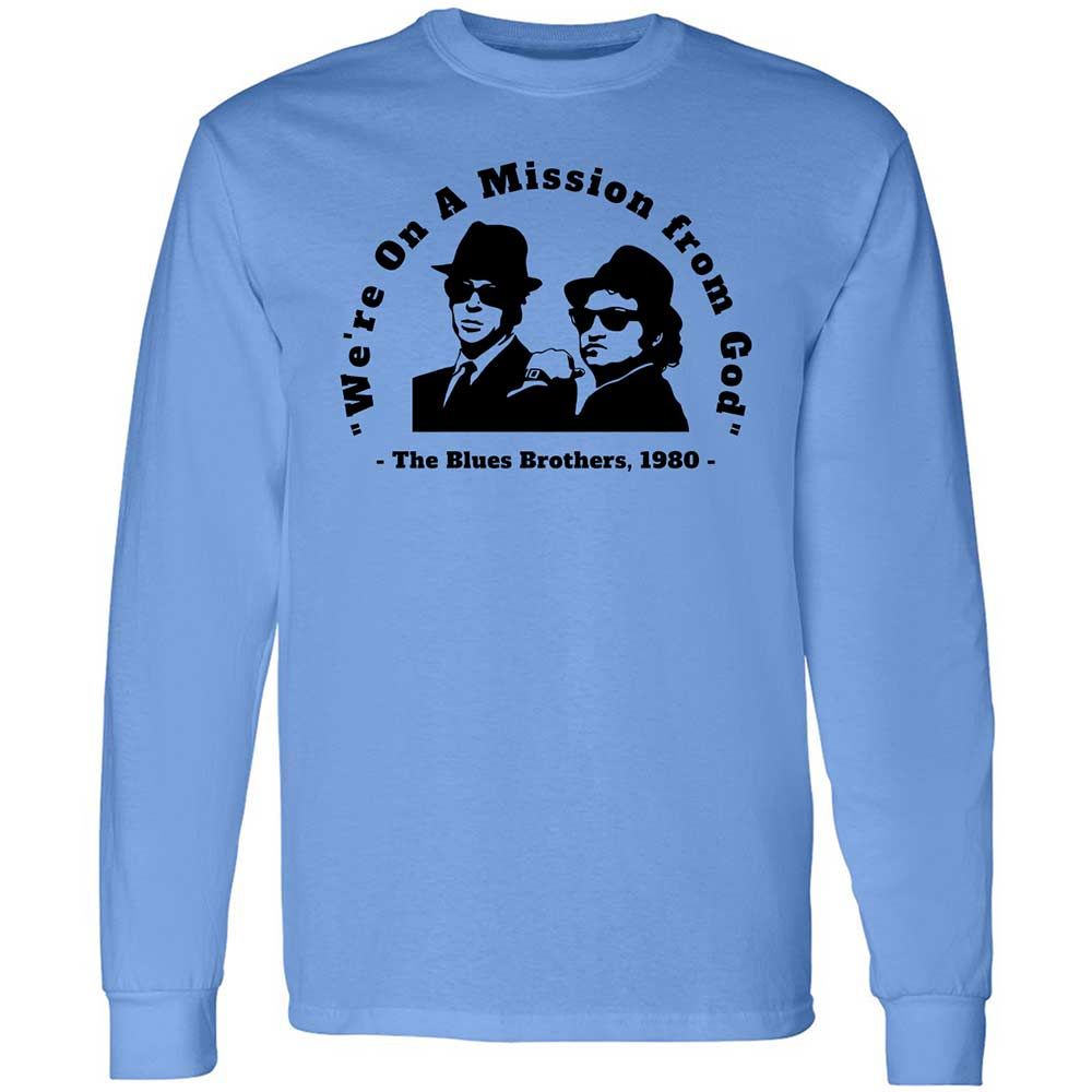 We're on a Mission from God - Carolina Blue - 5