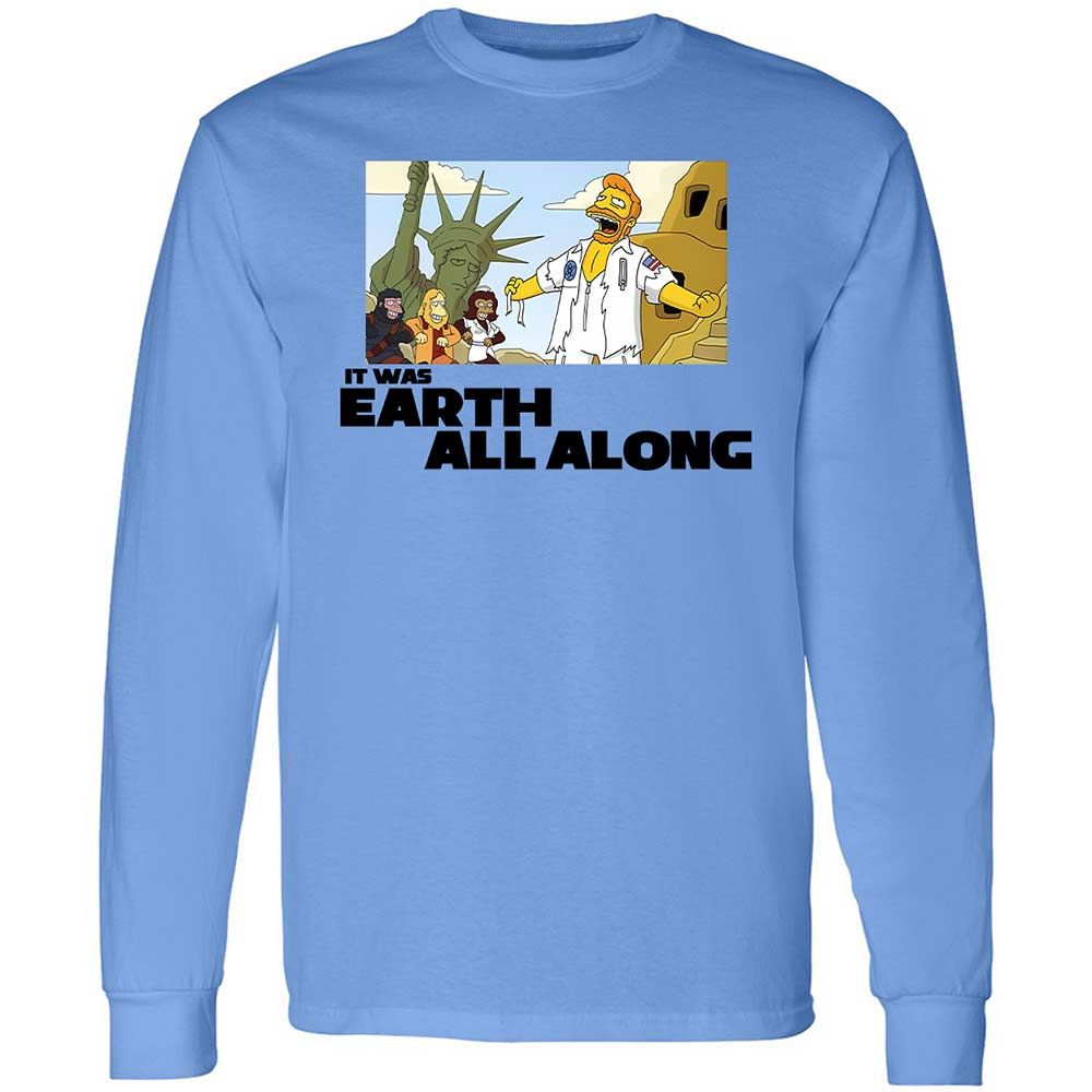 It was Earth all along - Carolina Blue - 5