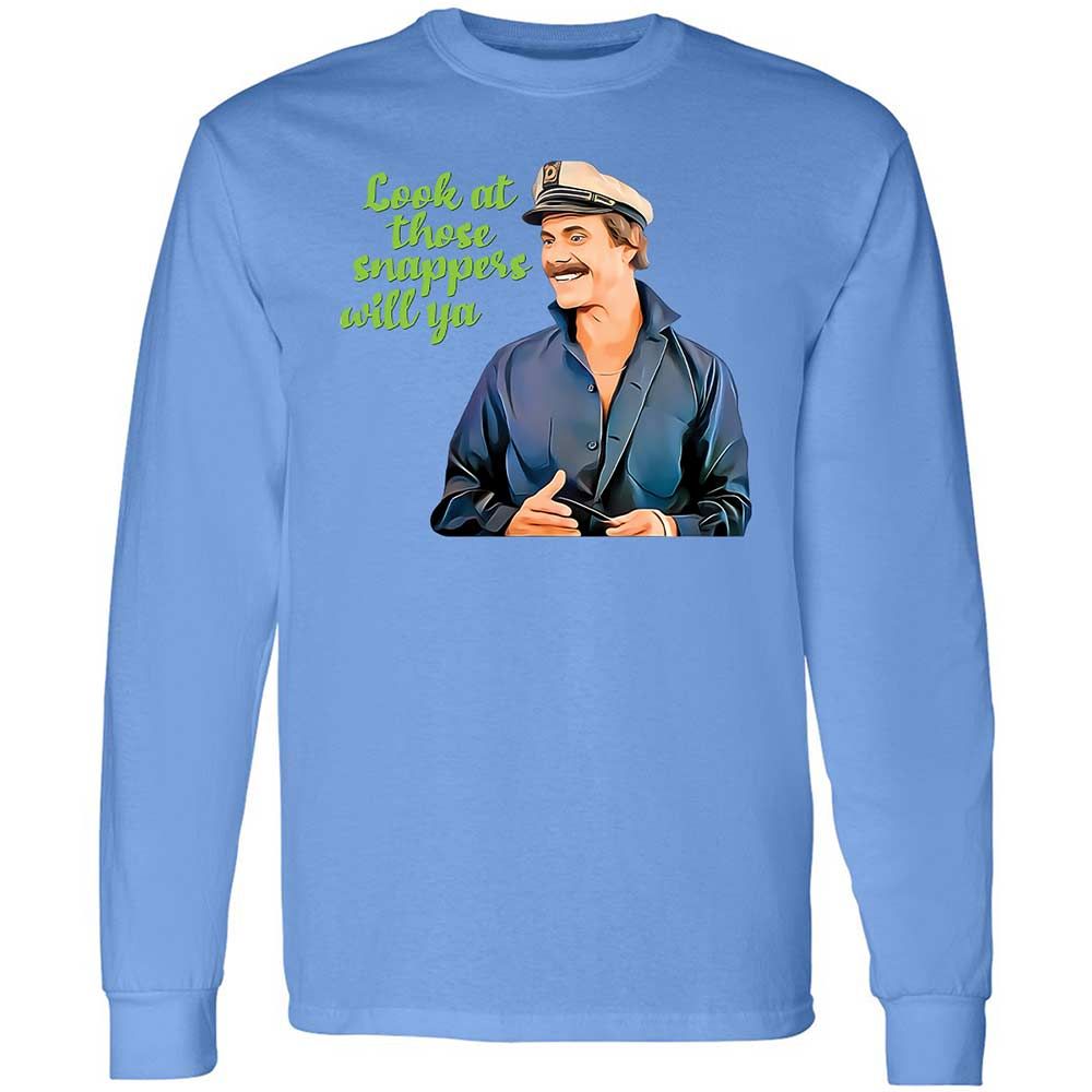 Long Sleeve T-Shirt - QXWXBXUT - Carolina Blue - 5