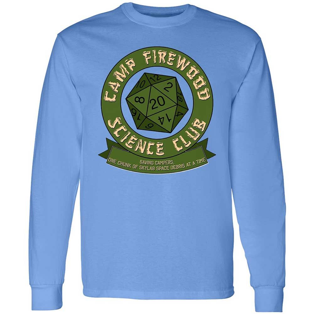 Camp Firewood Science Club - Carolina Blue - 5