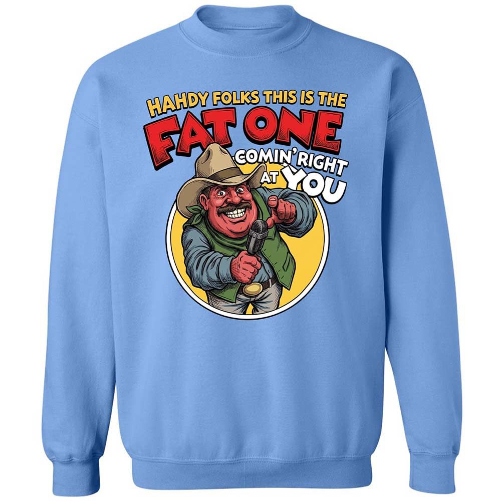 Fat One comin' right at you - Carolina Blue - 5