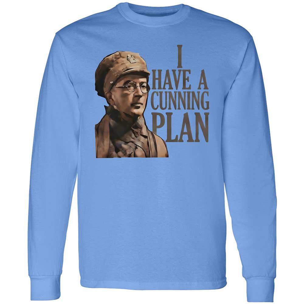 I Have A Cunning Plannn - Carolina Blue - 5