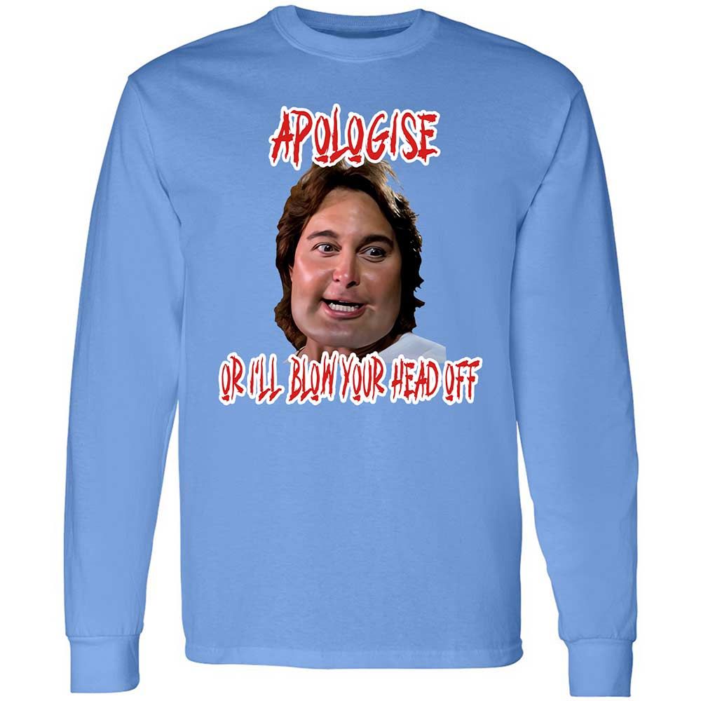 Long Sleeve T-Shirt - ZLXDWE12 - Carolina Blue - 5