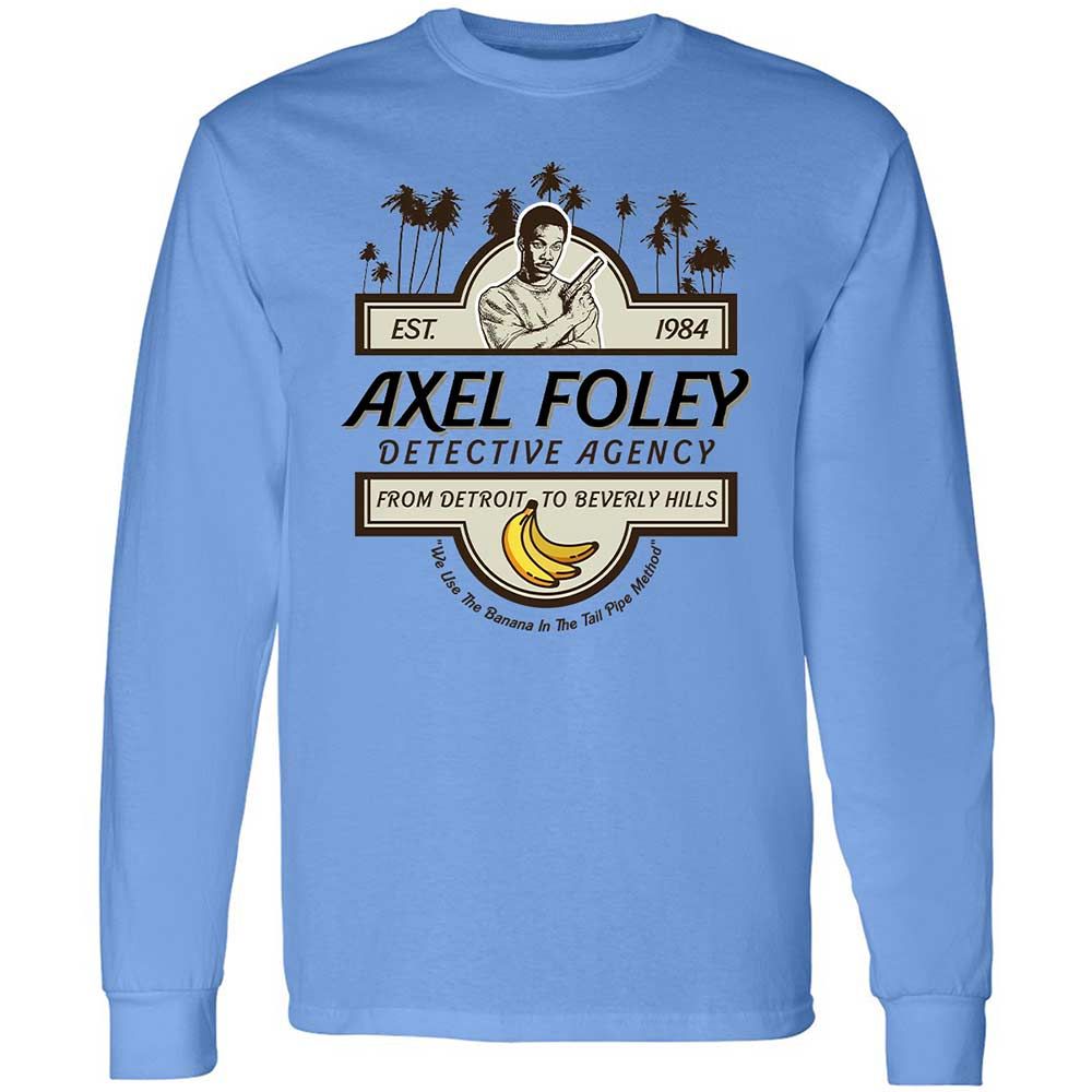 Long Sleeve T-Shirt - P1MGUWXY - Carolina Blue - 5