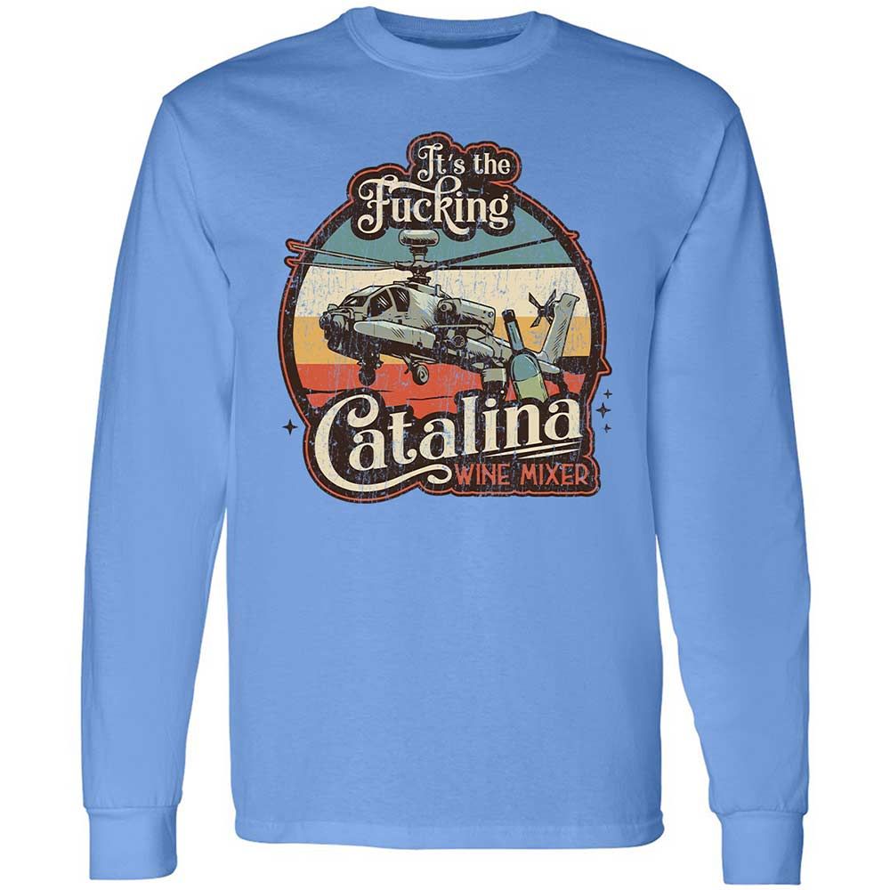 Long Sleeve T-Shirt - WMSXY1DT - Carolina Blue - 5