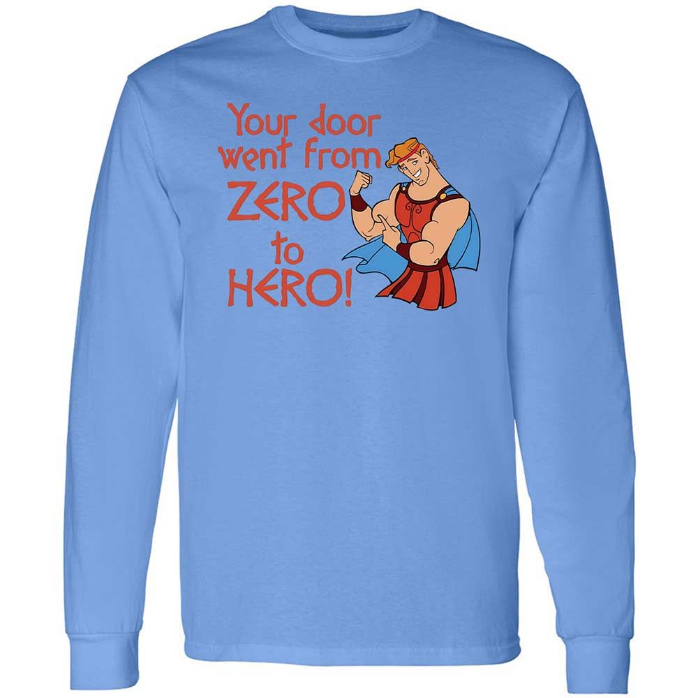 Long Sleeve T-Shirt - PVPD539Z - Carolina Blue - 5