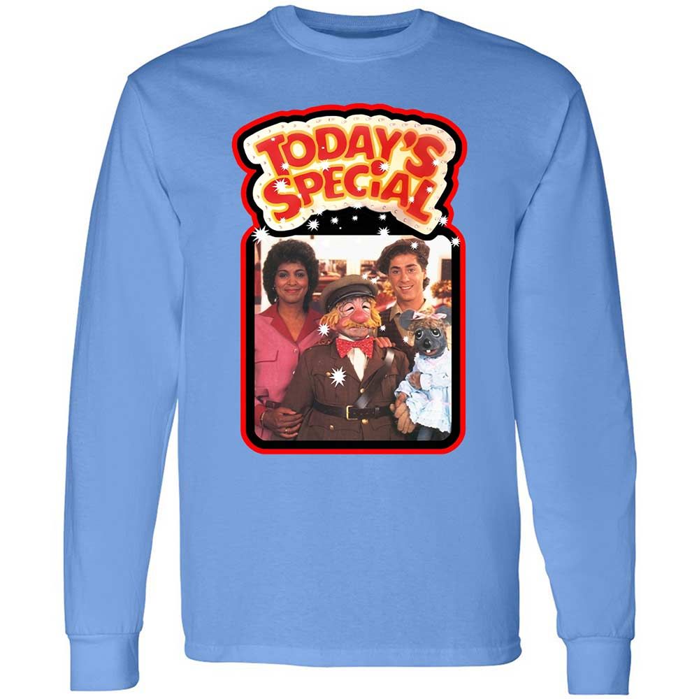 Long Sleeve T-Shirt - LQUBSRRQ - Carolina Blue - 5