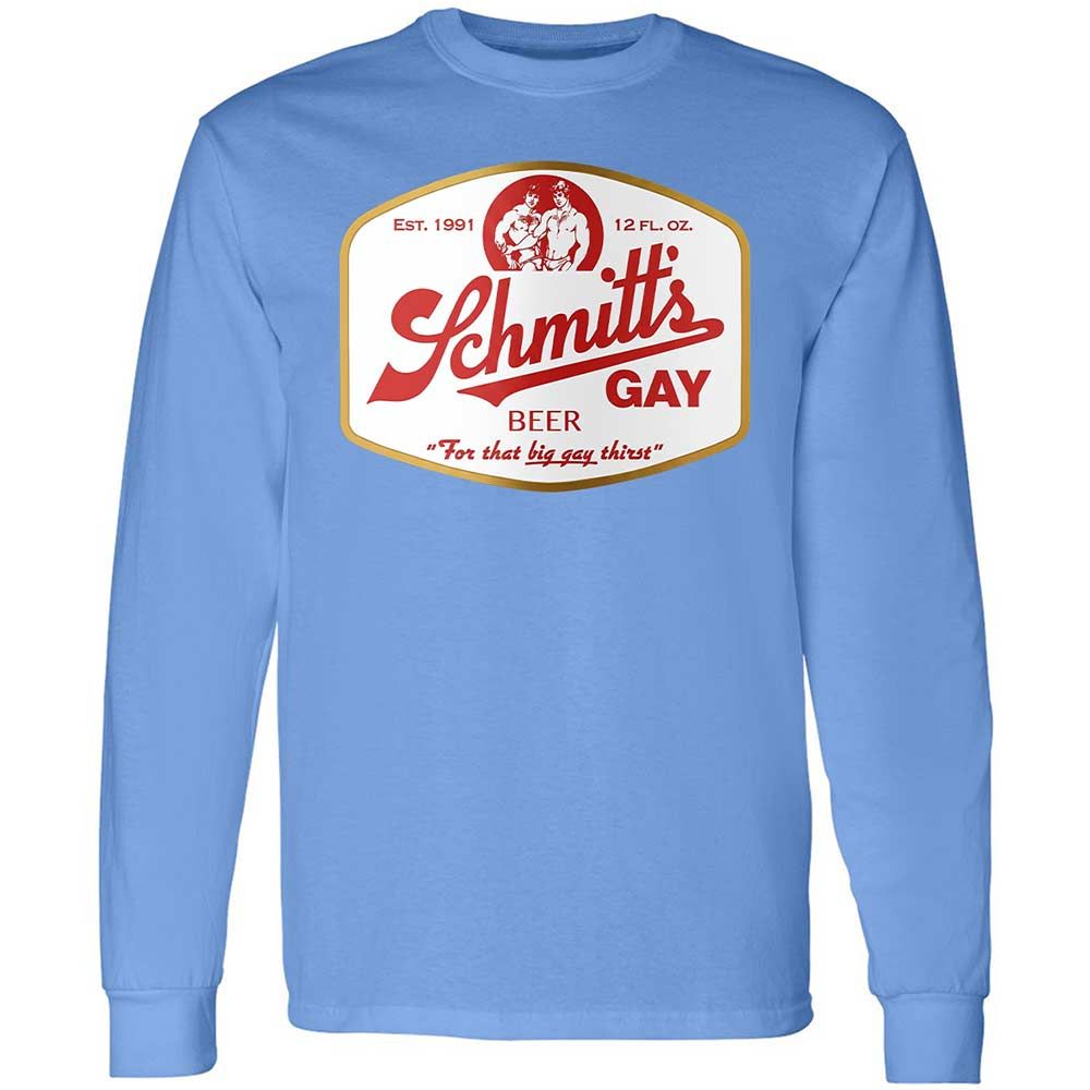 Schmitt's Gay Beer - Carolina Blue - 5