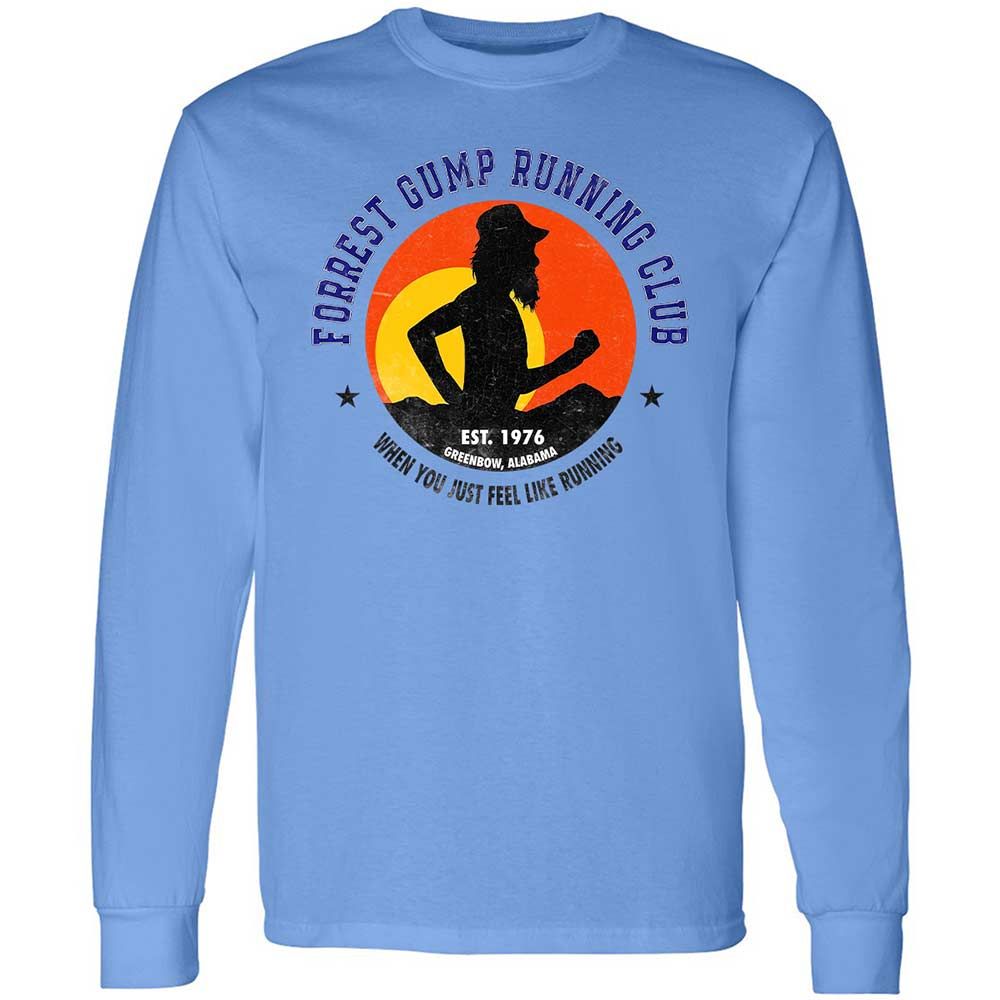 Long Sleeve T-Shirt - D4E8PJJ4 - Carolina Blue - 5