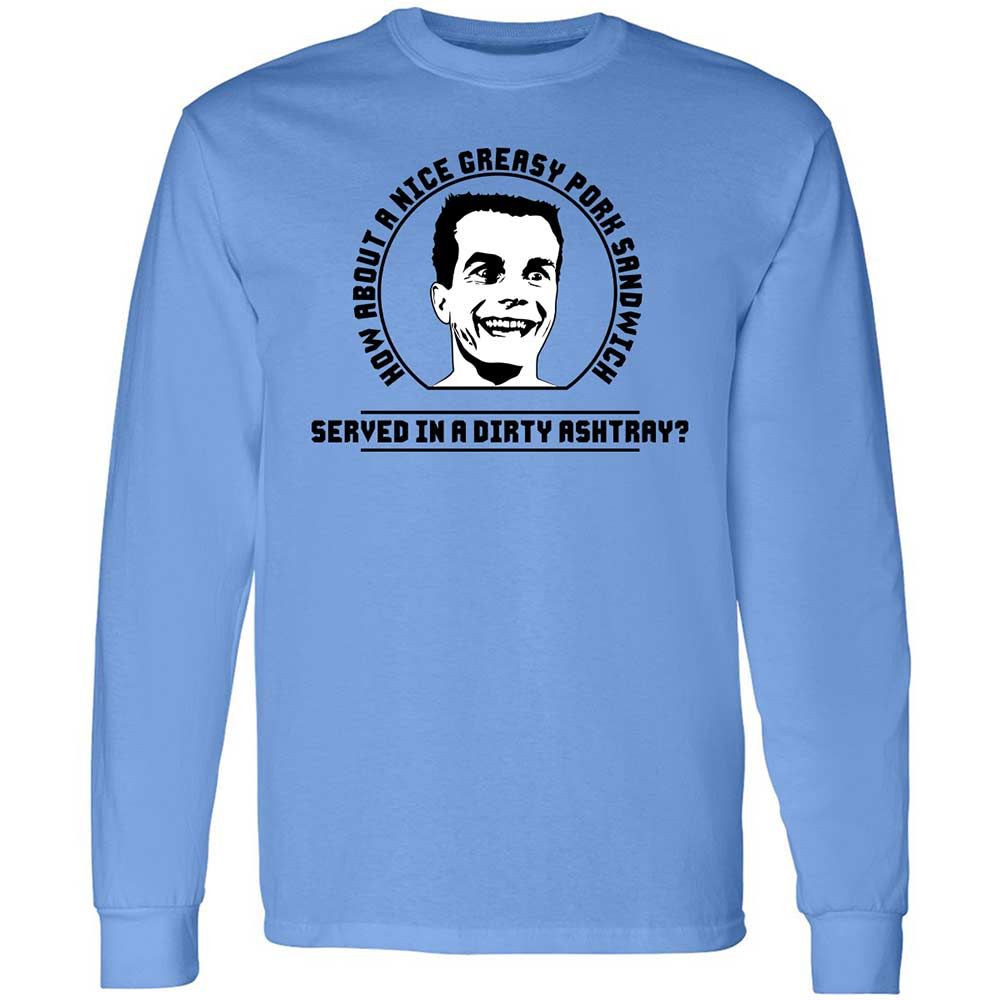 Long Sleeve T-Shirt - MZQAFLLB - Carolina Blue - 5