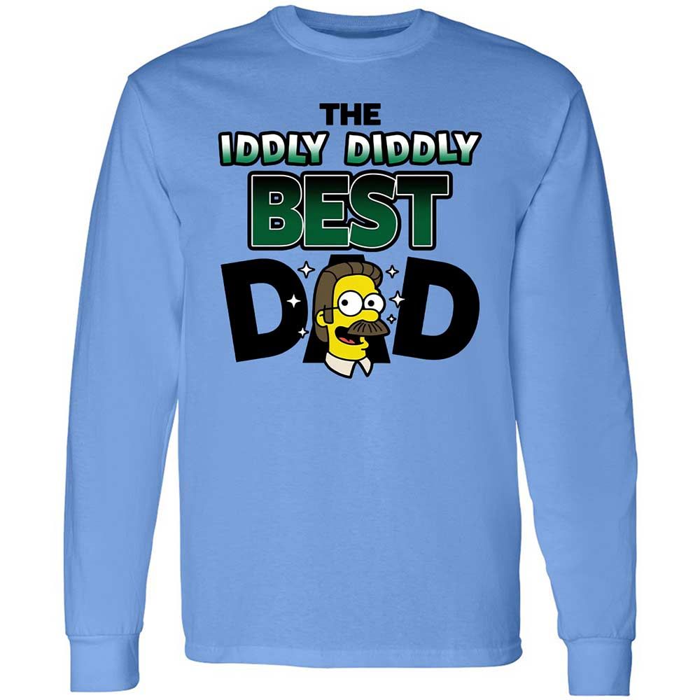 The Iddly diddly best dad - Carolina Blue - 5