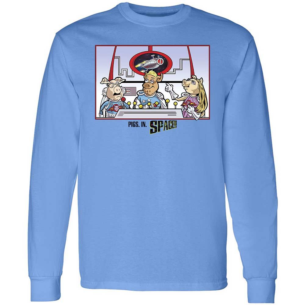 Long Sleeve T-Shirt - AK61X1PF - Carolina Blue - 5