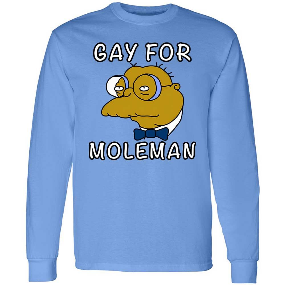 Gay for Moleman - Carolina Blue - 5
